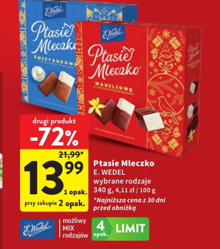 Ptasie Mleczko E. Wedel