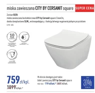 Miska wc Cersanit