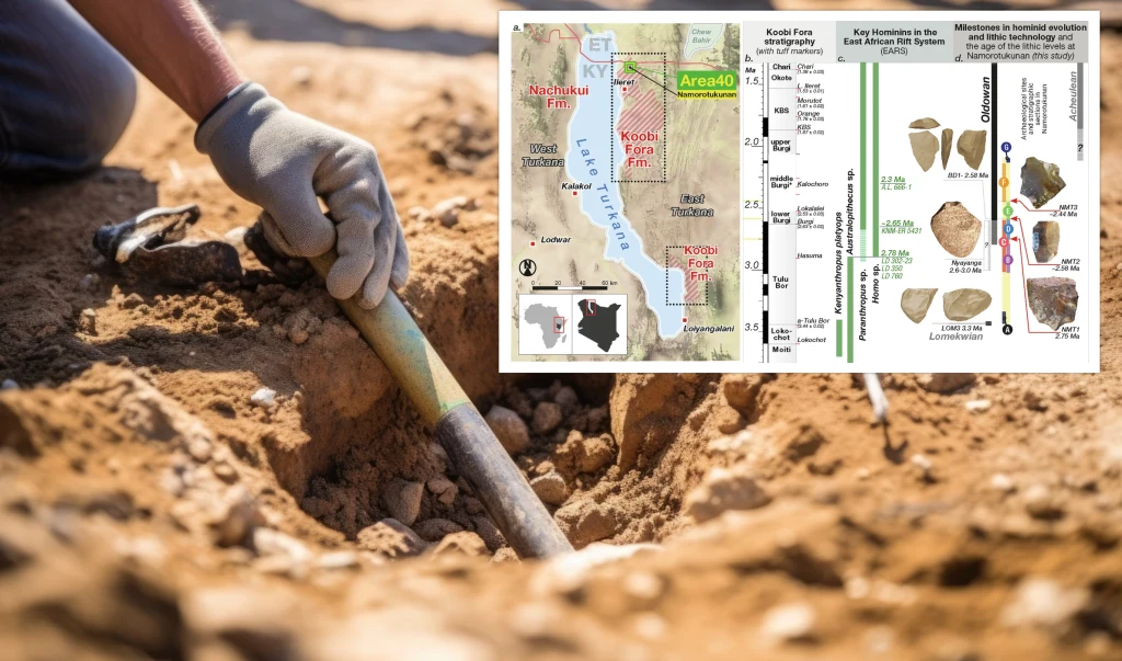 Jak sugeruje odkrycie z północno-zachodniej Kenii, pierwsi ludzie sprzed milionów lat mogli być wynalazcami
