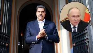 Nicolas Maduro (z lewej) prosił Rosję o wsparcie wojskowe