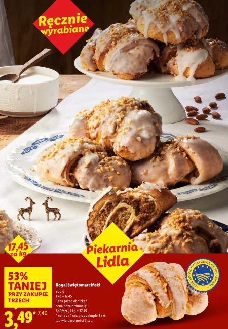 Круасан Святого Мартіна Piekarnia Lidla