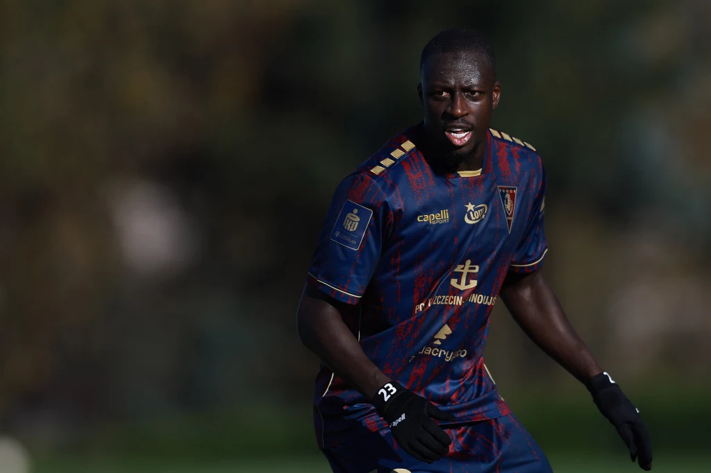 Benjamin Mendy w barwach Pogoni Szczecin