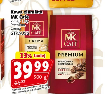 Kawa ziarnista MK Cafe