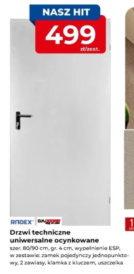 Drzwi techniczne Radex