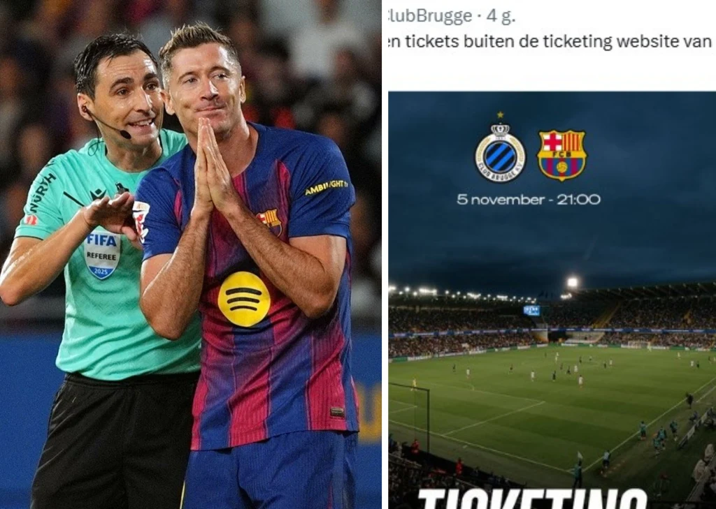 Club Brugge wydał oświadczenie przed meczem Ligi Mistrzów z FC Barcelona Club Brugge wydał oświadczenie przed meczem Ligi Mistrzów z FC Barcelona