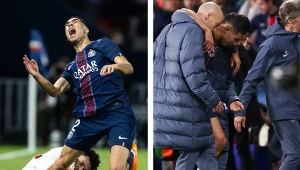 Brutalny faul w Lidze Mistrzów i łzy w oczach gwiazdora. Teraz zapadł "wyrok"