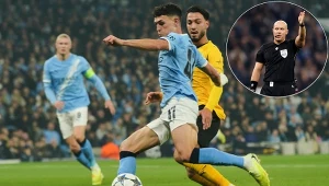 Popis City przeciw Borussii w hicie LM. Kontrowersje po decyzji Marciniaka