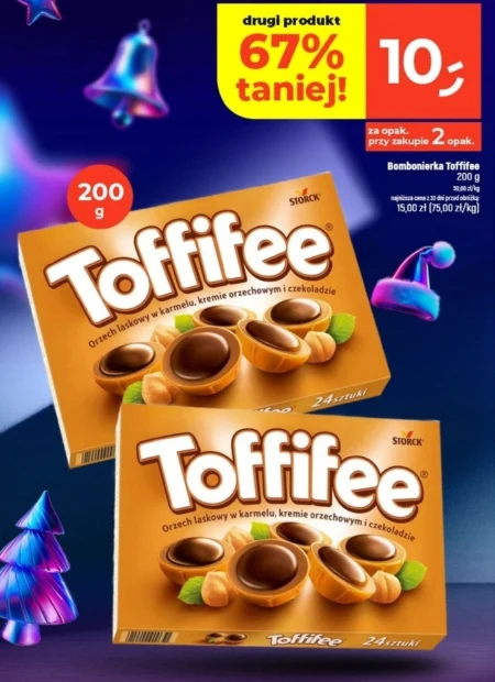 Bombonierka Toffifee