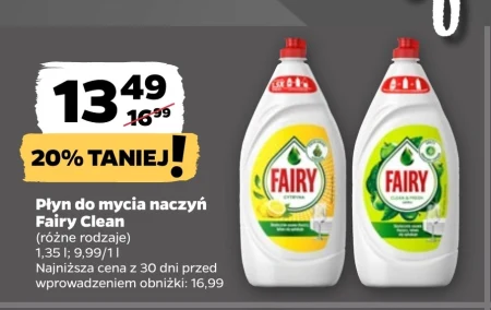 Płyn do naczyń Fairy