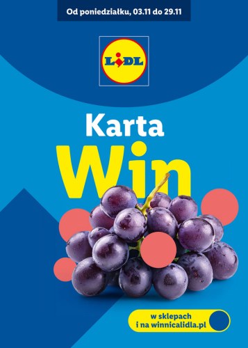 Gazetka promocyjna Lidl, ważna od 03.11.2025 do 29.11.2025.
