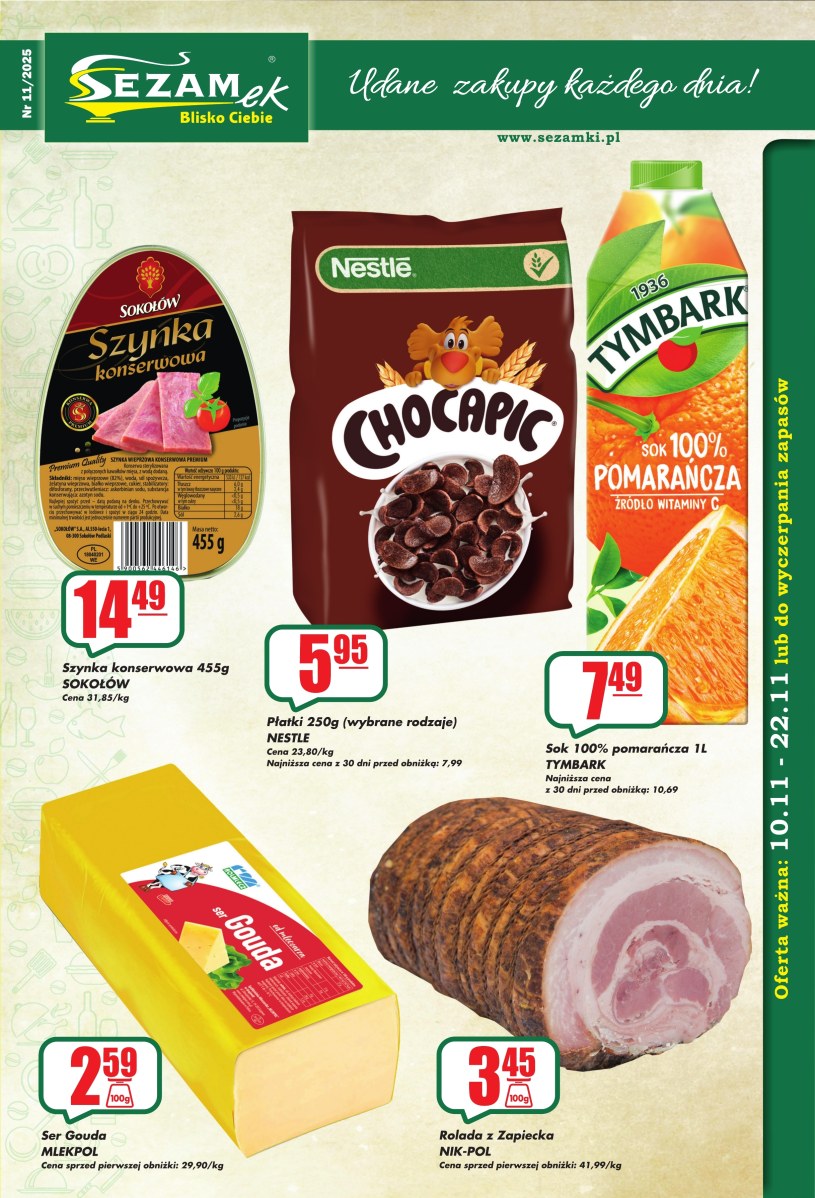 Gazetka promocyjna Sezamek - wygasła 13 dni temu