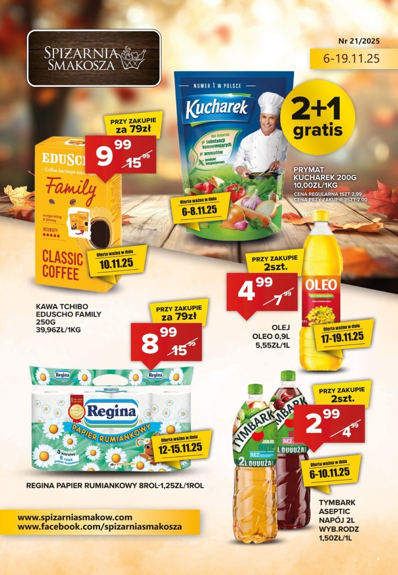 Gazetka promocyjna Spiżarnia Smakosza - wygasła 16 dni temu