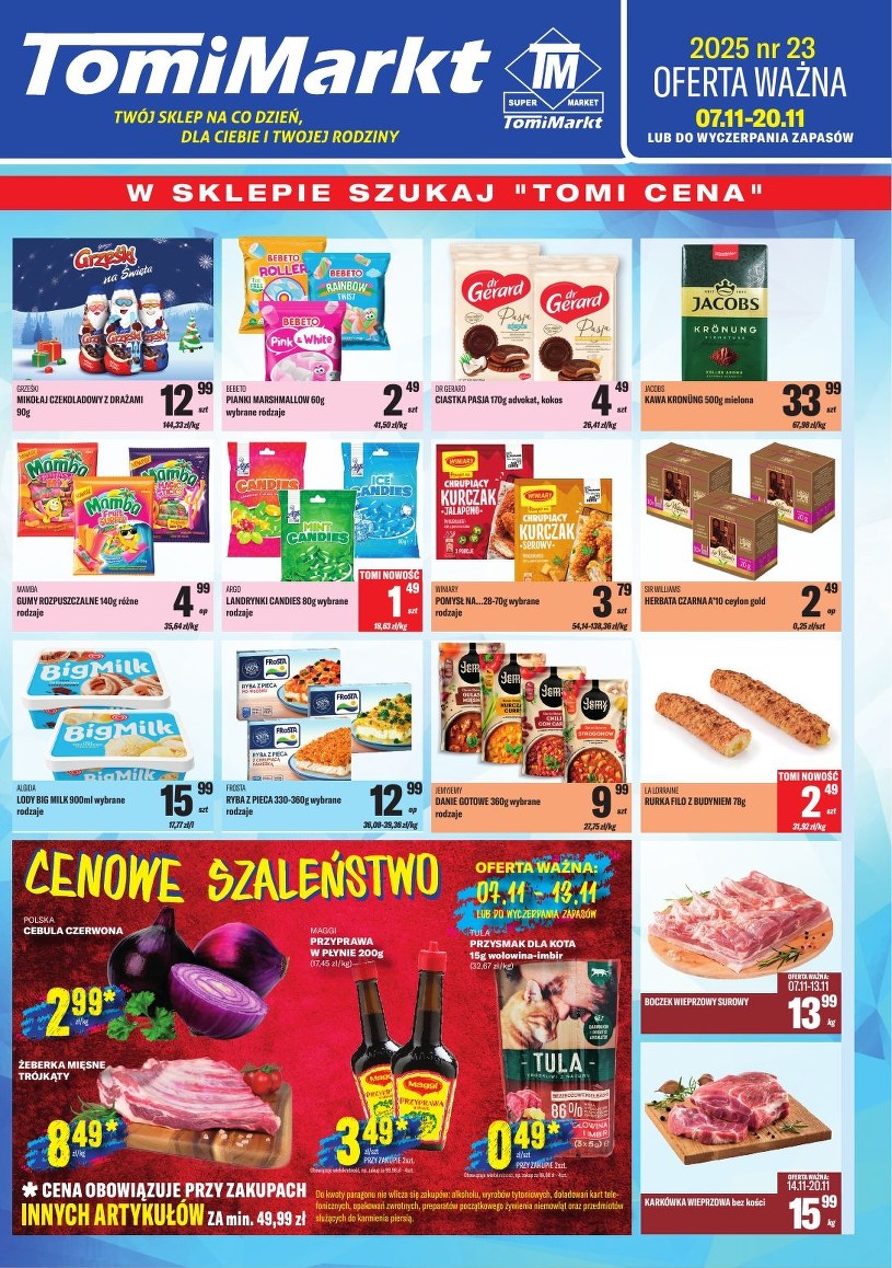 Gazetka promocyjna TomiMarkt - ważna od 07. 11. 2025 do 20. 11. 2025