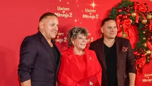 Bracia Golec uOrkiestra z Dorotą Stalińską na premierze filmu "Uwierz w Mikołaja 2"