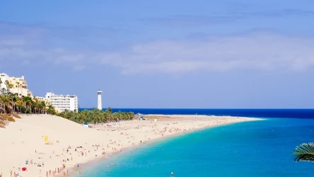 Morro Jable na Fuerteventurze – złote plaże i błękit oceanu