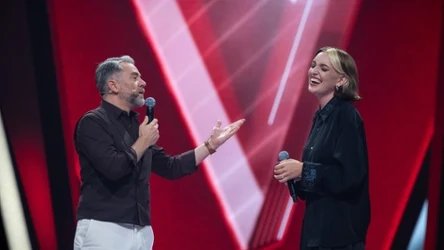 Kuba Badach i Anna Kędzierska w "The Voice of Poland"