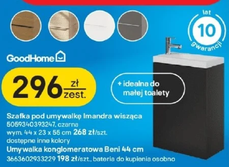 Szafka pod umywalkę GoodHome