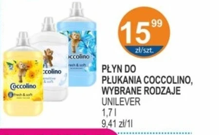 Płyn do płukania Coccolino