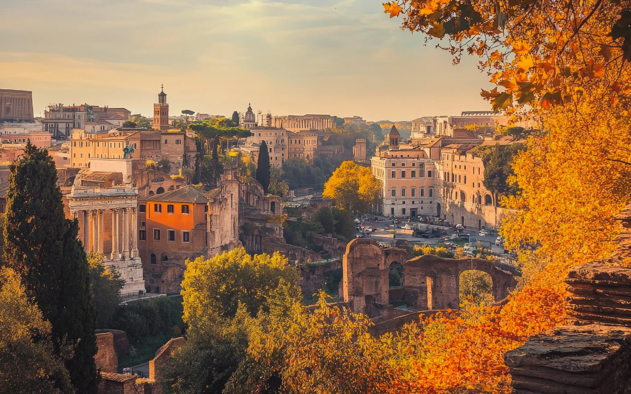 Rzym jesienią zaskakuje niskimi cenami i krajobrazami jak z baśni