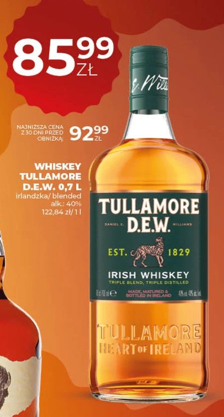 Whiskey Tullamore Dew