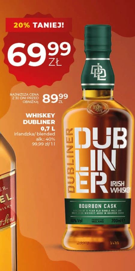 Whiskey Dubliner Irish