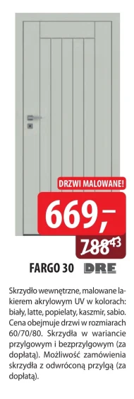 Drzwi wewnętrzne Dre