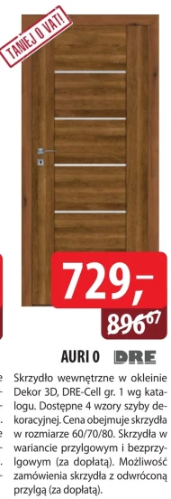 Drzwi wewnętrzne Dre