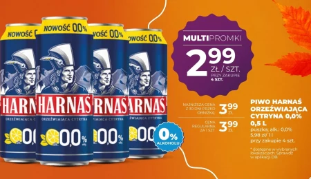 Piwo bezalkoholowe Harnaś