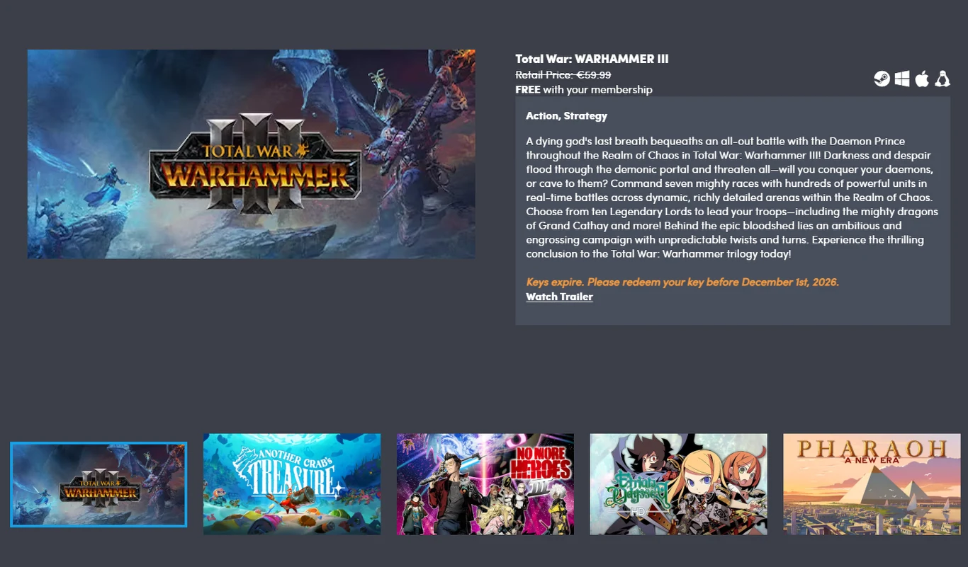 źródło: Humble Bundle źródło: Humble Bundle