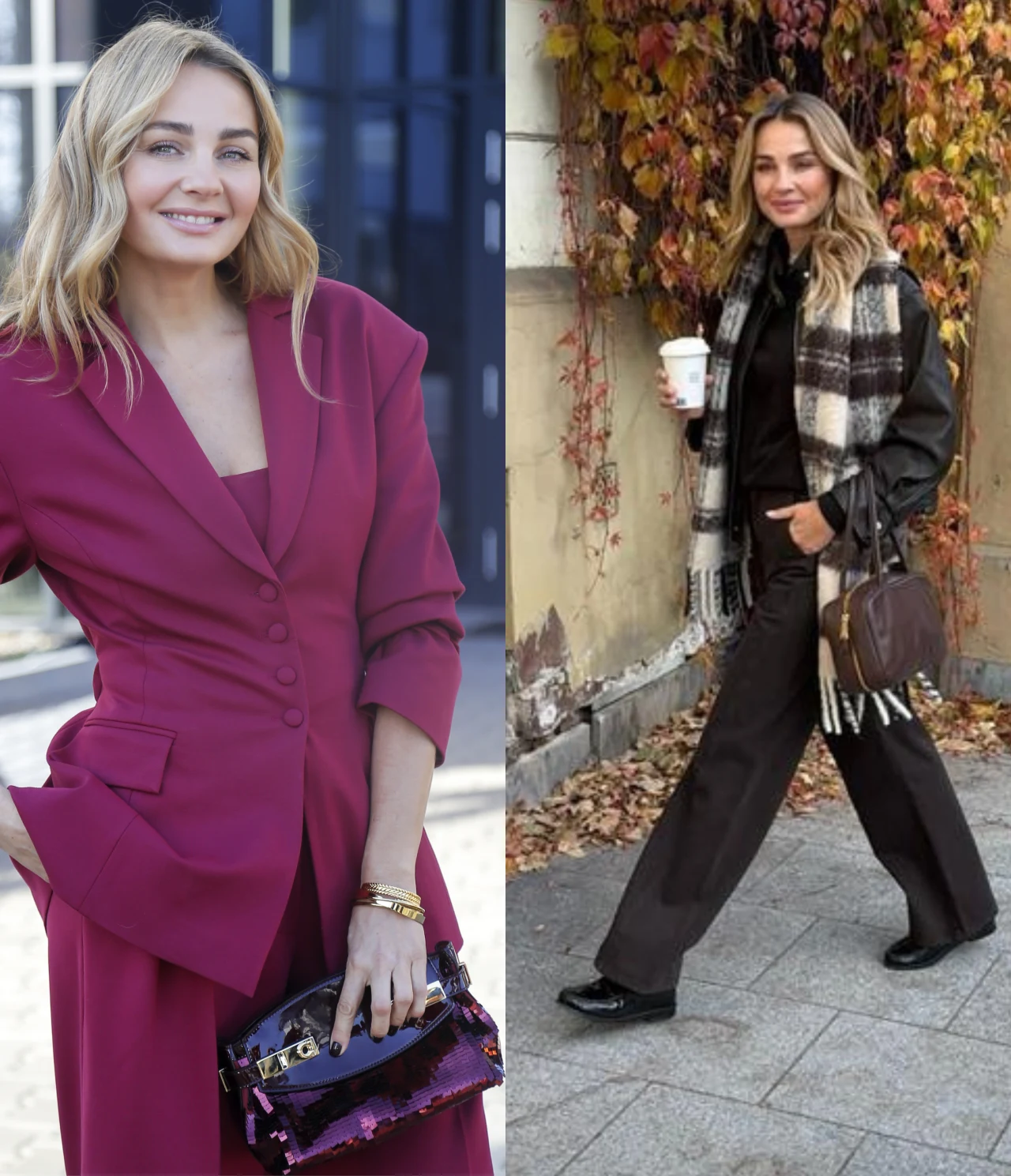 Małgorzata Socha zachwyca w jesiennych stylizacjach