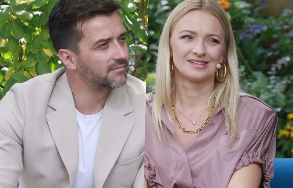 Barbara Kurdej-Szatan z mężem