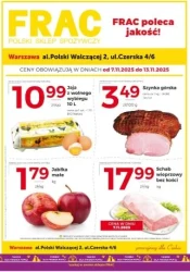Nowa oferta niskich cen Frac!