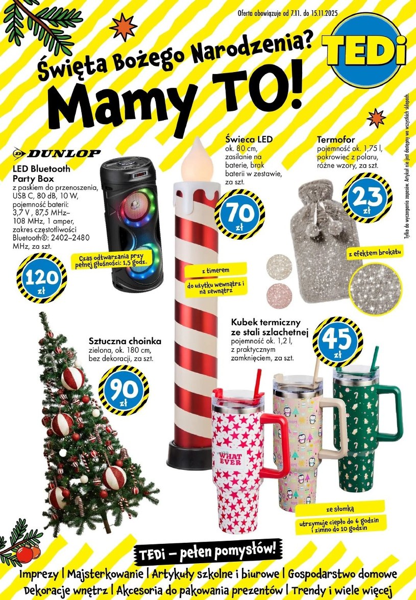 Gazetka promocyjna TEDi - wygasła 20 dni temu