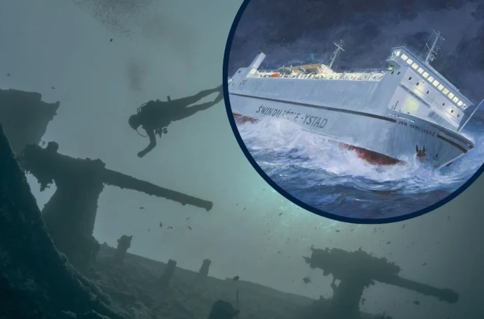 Co doprowadziło do zatonięcia promu Jan Heweliusz? / fot. Canva Pro / Narodowe Muzeum Morskie w Gdańsku 