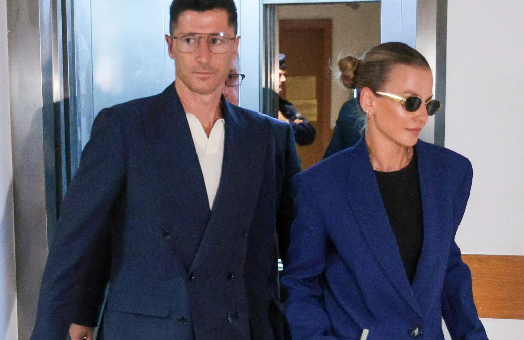 Anna i Robert Lewandowscy