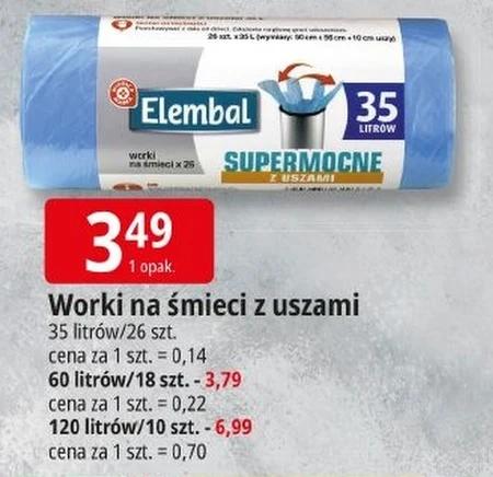 Worki na śmieci Elembal