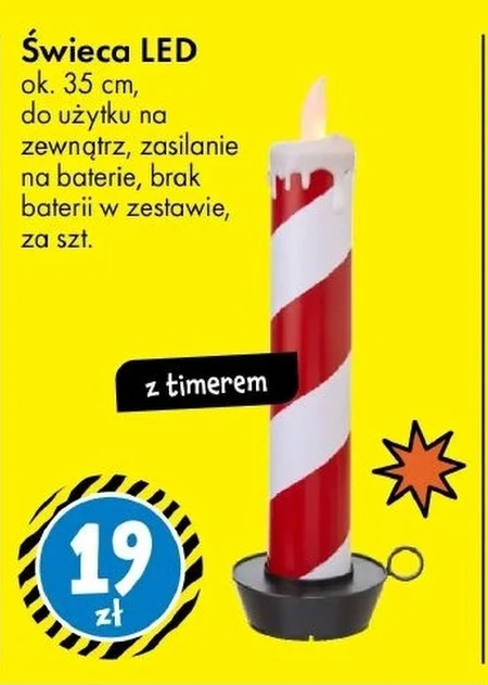 Świeca led Ok.