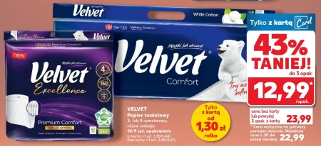Papier toaletowy Velvet