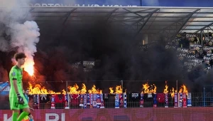 Hutnik Kraków został ukarany za zachowanie kibiców podczas meczu STS Pucharu Polski z Wisłą Kraków