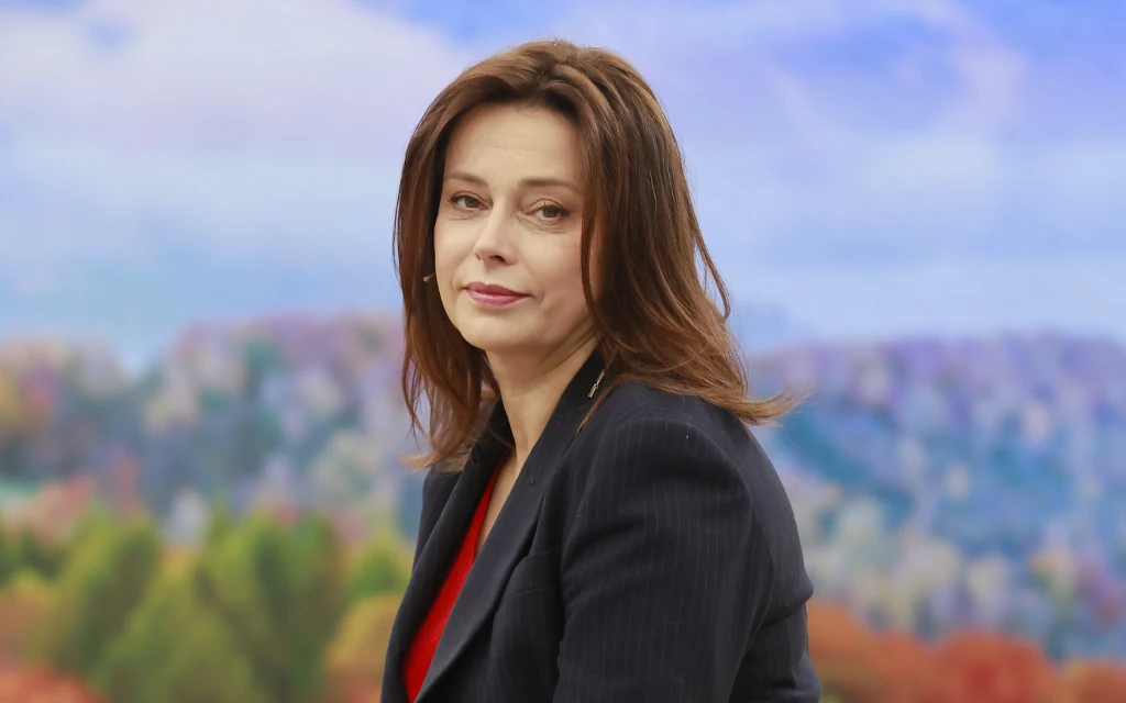 Renata Dancewicz w "halo tu polsat" 