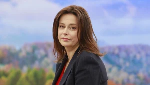 Renata Dancewicz z wyjątkowym przyjacielem. O "nieoczywistej" komedii i jednej rzeczy, na którą nie chce marnować czasu