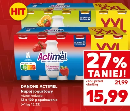 Napój mleczny Actimel