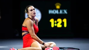 Nieziemski finał w Rijadzie. Sabalenka już była na deskach. 7-0 na sam koniec