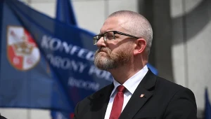 Grzegorz Braun prosi ministra o ochronę. Oczekuje "niezwłocznych działań"