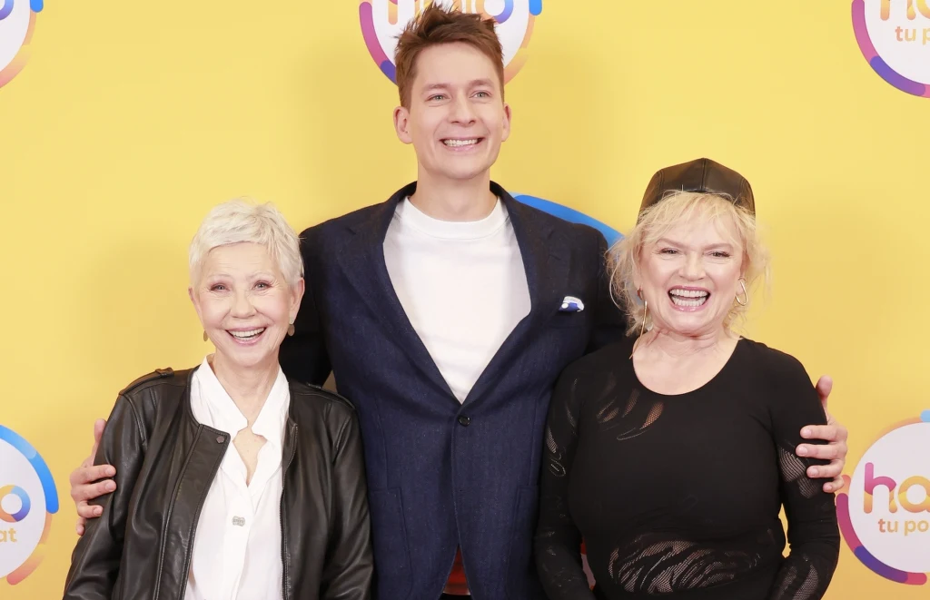 Małgorzata Zajączkowska, Michał Barczak i Katarzyna Figura w "halo tu polsat"