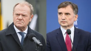 Premier Donald Tusk i Zbigniew Ziobro 