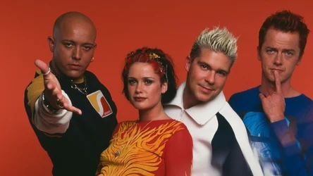 Aqua w połowie lat 90. - od lewej: René Dif, Lene Nystrøm, Søren Rasted i Claus Norreen