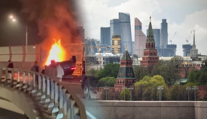 Płonące lamborghini i latające banknoty. W Moskwie zginął milioner