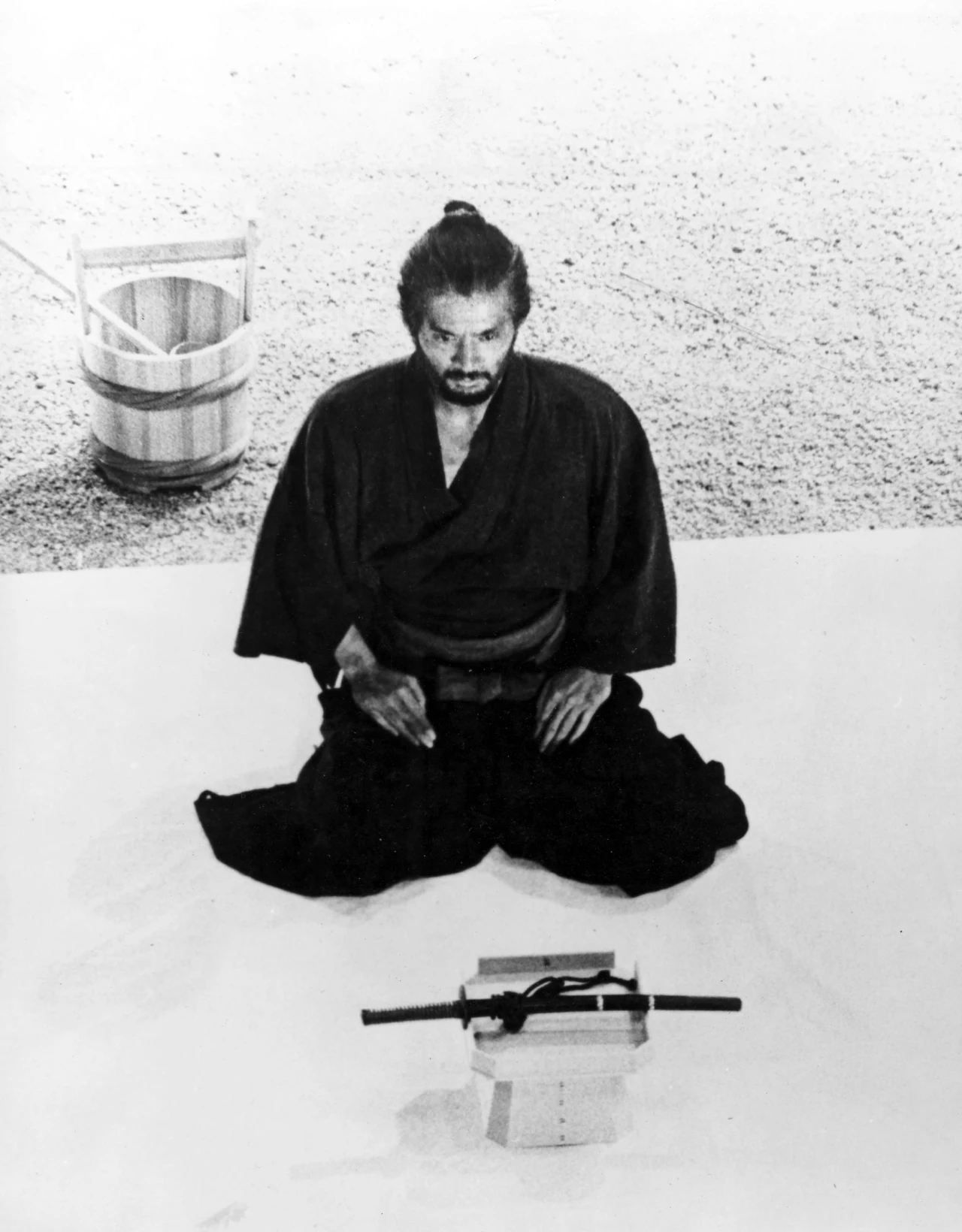 Tatsuya Nakadai w filmie "Harakiri" Tatsuya Nakadai w filmie "Harakiri"
