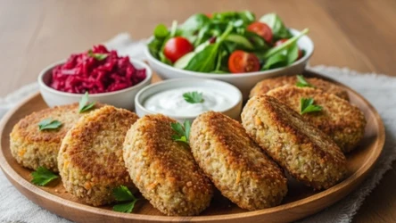 Chrupiące kotleciki z kaszą gryczaną i warzywami. Idealne na kolację, gdy masz w lodówce kaszę z poprzedniego dnia